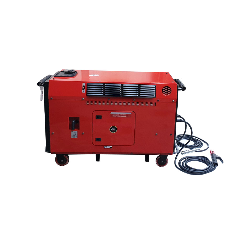 250 Amps - 6 KW, Smart Petrol Welding Generator, Recoil & Self Start Model Silent GE-W8000RS